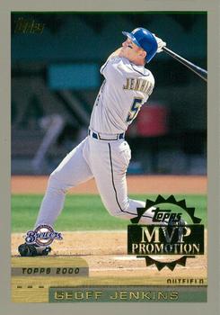 2000 Topps - MVP Promotion #NNO Geoff Jenkins  Front