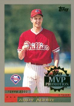 2000 Topps - MVP Promotion #NNO Andy Ashby  Front
