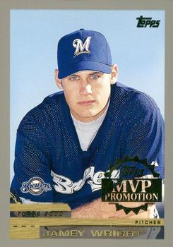 2000 Topps - MVP Promotion #NNO Jamey Wright  Front