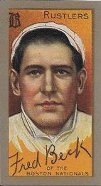 1988 Card Collectors 1911 T205 (Reprint) #14 Fred Beck Front