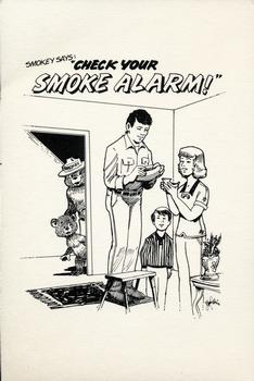 1987 Smokey Bear 38th Annual Fresno Hot Stove Dinner #NNO Reggie Jackson Back
