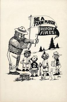 1987 Smokey Bear 38th Annual Fresno Hot Stove Dinner #NNO Bill Krueger Back