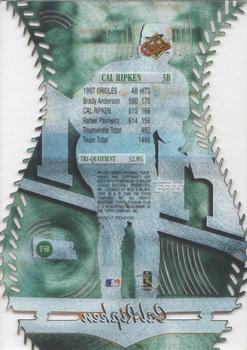 1998 Stadium Club - Triumvirate Illuminator #T5B Cal Ripken Back
