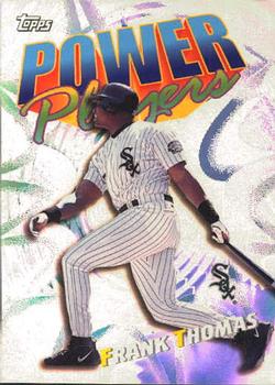 2000 Topps - Power Players #P13 Frank Thomas Front