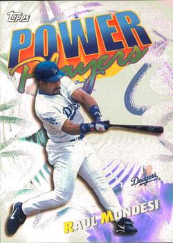 2000 Topps - Power Players #P19 Raul Mondesi Front