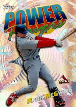 2000 Topps - Power Players #P3 Mark McGwire Front