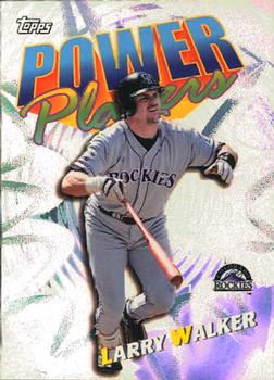 2000 Topps - Power Players #P7 Larry Walker Front