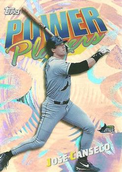2000 Topps - Power Players #P9 Jose Canseco Front