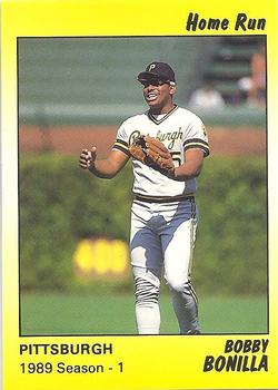 1991 Star Home Run #12 Bobby Bonilla Front
