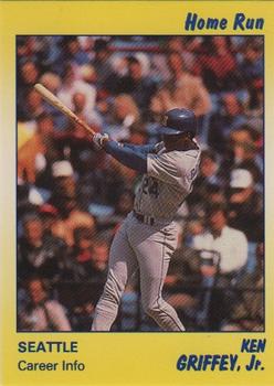 1991 Star Home Run #38 Ken Griffey Jr. Front