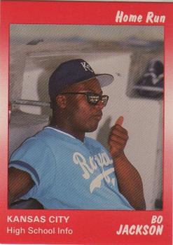 1991 Star Home Run #84 Bo Jackson Front