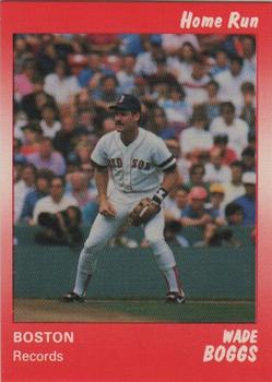 1991 Star Home Run #98 Wade Boggs Front