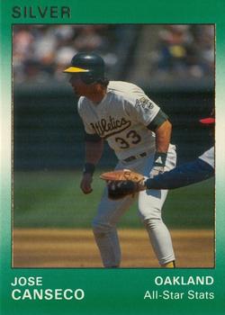 1991 Star Silver #111 Jose Canseco Front