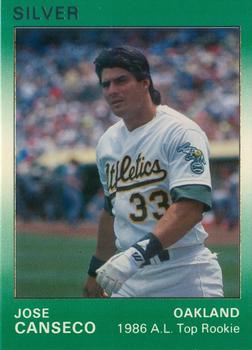 1991 Star Silver #113 Jose Canseco Front