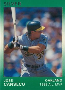 1991 Star Silver #114 Jose Canseco Front
