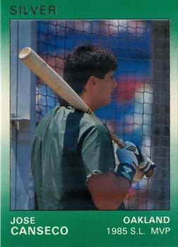 1991 Star Silver #116 Jose Canseco Front
