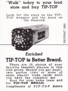 1991 1947 Tip-Top Reprint #NNO Johnny Berardino Back
