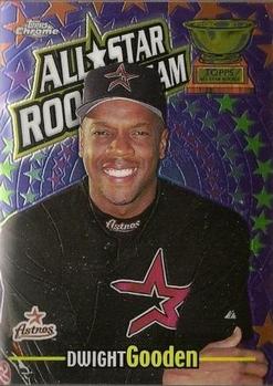 2000 Topps Chrome - All-Star Rookie Team #RT9 Dwight Gooden  Front