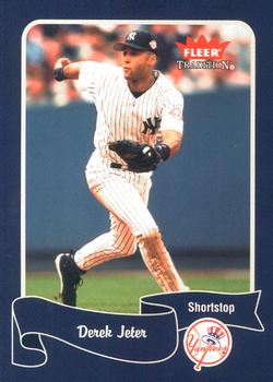 2004 Fleer Tradition Daily News New York Yankees #5 Derek Jeter Front