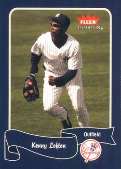 2004 Fleer Tradition Daily News New York Yankees #6 Kenny Lofton Front