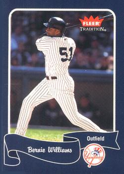 2004 Fleer Tradition Daily News New York Yankees #7 Bernie Williams Front
