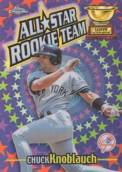 2000 Topps Chrome - All-Star Rookie Team Refractors #RT2 Chuck Knoblauch  Front