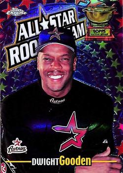 2000 Topps Chrome - All-Star Rookie Team Refractors #RT9 Dwight Gooden  Front