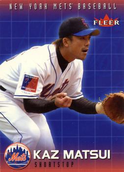 2004 Fleer New York Mets Commemorative #4 Kaz Matsui Front