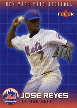 2004 Fleer New York Mets Commemorative #6 Jose Reyes Front