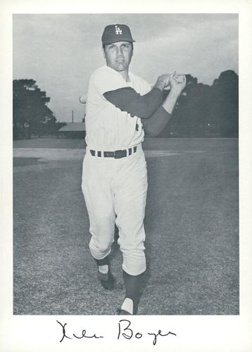 1969 Danny Goodman Los Angeles Dodgers Set C #NNO Ken Boyer Front