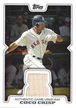 2008 Topps Updates & Highlights - Relics #RR-CC Coco Crisp Front