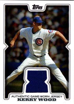 2008 Topps Updates & Highlights - Relics #RR-KW Kerry Wood Front