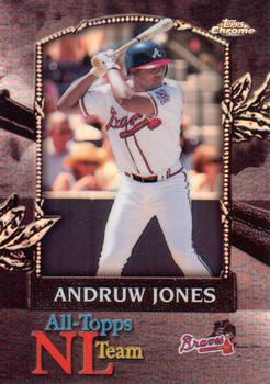 2000 Topps Chrome - All-Topps Refractors #AT8 Andruw Jones  Front