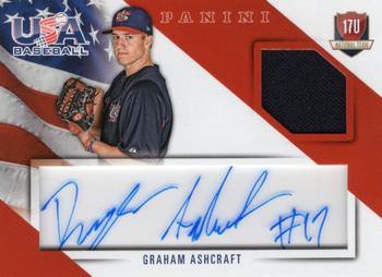2015 Panini USA Baseball - 17U National Team Jerseys Signatures #15 Graham Ashcraft Front