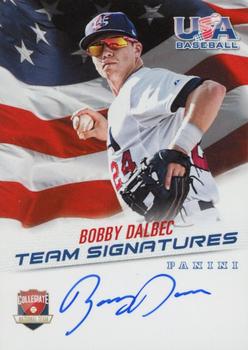 2015 Panini USA Baseball - Collegiate National Team Signatures #BD Bobby Dalbec Front