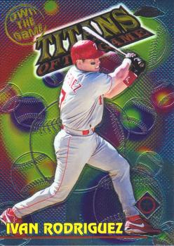 2000 Topps Chrome - Own the Game #OTG23 Ivan Rodriguez  Front