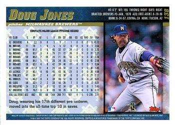 1998 Topps #138 Doug Jones Back