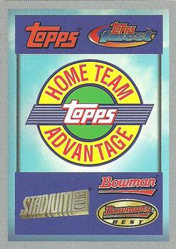 1998 Topps #NNO Topps Home Team Advantage Front