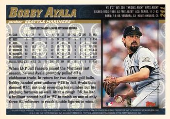 1998 Topps #241 Bobby Ayala Back