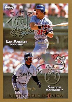 1998 Topps #479 Mike Piazza / Ken Griffey Jr. Front