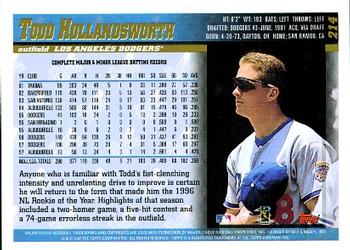 1998 Topps #214 Todd Hollandsworth Back