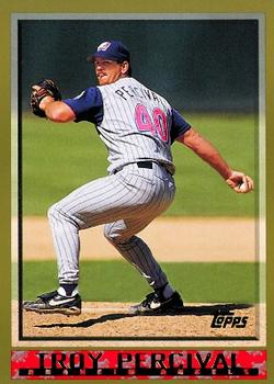 1998 Topps #308 Troy Percival Front