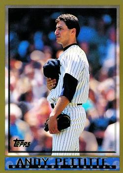 1998 Topps #337 Andy Pettitte Front