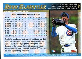 1998 Topps #37 Doug Glanville Back
