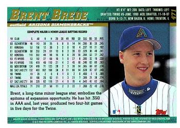 1998 Topps #471 Brent Brede Back