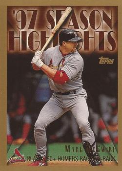 1998 Topps #478 Mark McGwire Front