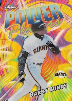 2000 Topps Chrome - Power Players Refractors #P5 Barry Bonds  Front