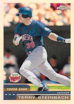 2000 Topps Chrome - Refractors #118 Terry Steinbach  Front