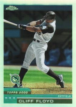 2000 Topps Chrome - Refractors #252 Cliff Floyd  Front