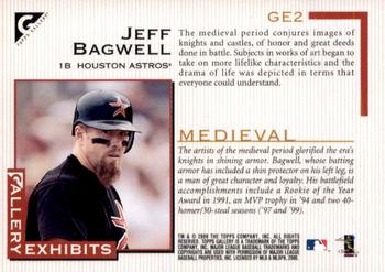 2000 Topps Gallery - Gallery Exhibits #GE2 Jeff Bagwell  Back